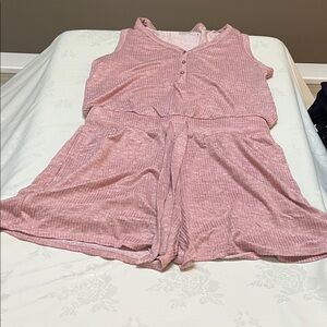 Jockey Pink Sleeveless Jumpsuit